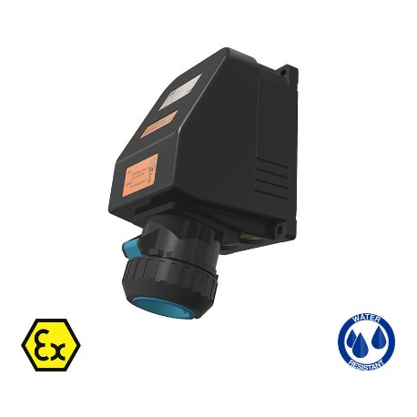 TOMADA DE PAREDE ATEX 2P+T 16A IP66