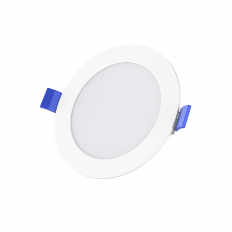 Downlight LED redondo 6W, série Blue, corte: 110mm