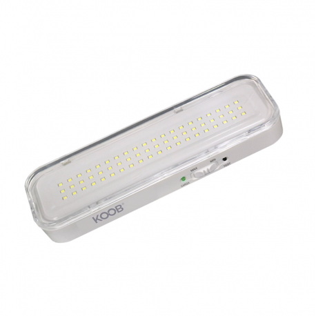 Bloco de emergência Led Segur 20-F4, 5W, 320/160lm, permanente/não permanente 6h de autonomia, de superfície ou portátil.