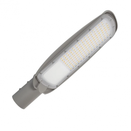 Luminária Viária LED Flórida 100W, 11000lm, protetor de sobretensões de 6kV, 5 anos de garantia