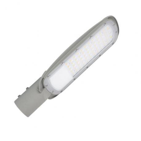 Luminária Viária LED Flórida 50W, 5500lm, protetor de sobretensões de 6kV, 5 anos de garantia