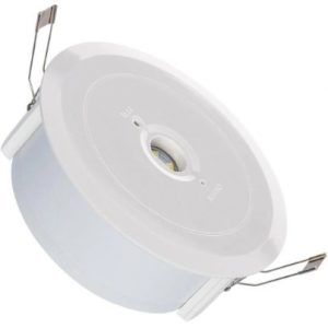 Downlight de emergência 2,5W 120lm, IP20