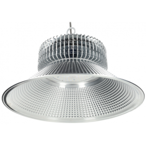 Campânula LED industrial Marte 100W, IP44, 12000lm, 3 anos garantia