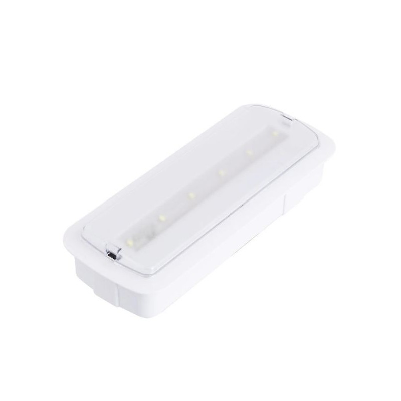 Emergência LED SEGUR A1, 3W, 200lm, IP20, com adaptador de encastrar