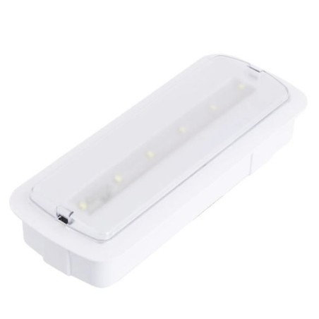 Emergência LED SEGUR A1, 3W, 200lm, IP20, com adaptador de encastrar