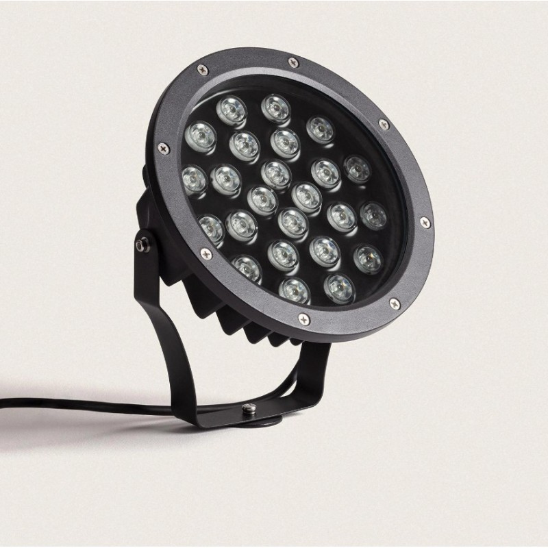 Foco Exterior LED 24W IP67 com Espeto Colmar