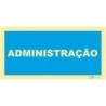 Fotoluminescente - Sinal de informação administração