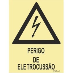 Fotoluminescente: Perigo de eletrocussão