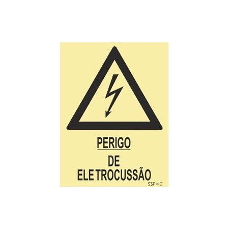 Fotoluminescente: Perigo de eletrocussão