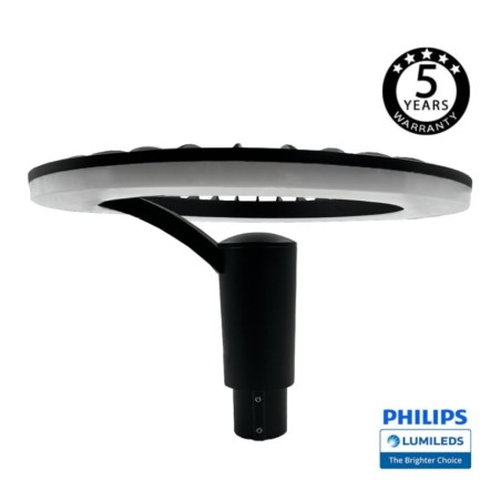 Luminária Viária LED Alberta 60W, ChipLED SMD 3030 2D Philips, 7500lm, 5 anos de garantia