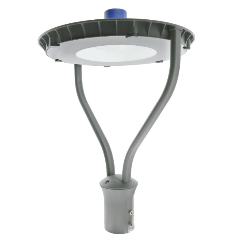 Luminária Viária LED Columbia l 50W, sensor crepuscular, 4500lm, 3 anos de garantia