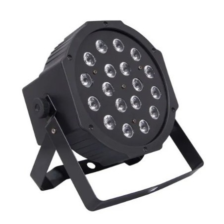 Projetor LED para eventos 18W,  DMX RGB