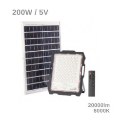 Projetor LED Solar Bergen 200W 20000lm