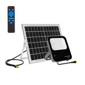Foco Projetor LED 60W Solar 170lm/W IP65 com Controlo Remoto